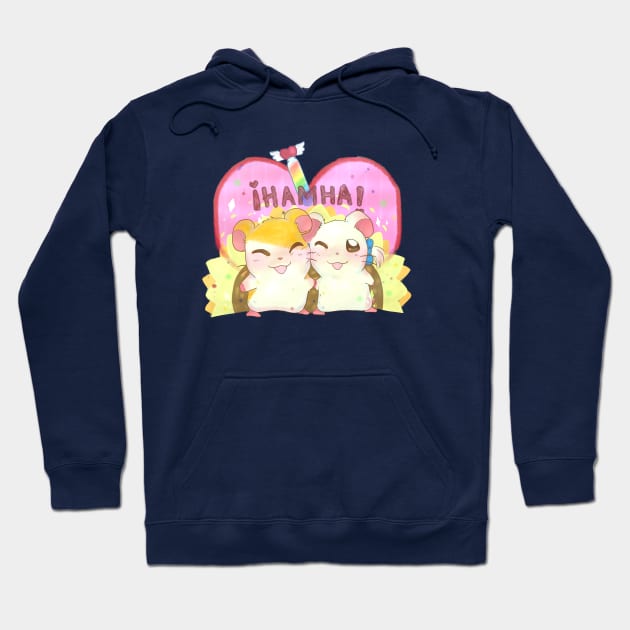 Hamtaro Heartbreaker Hoodie by Rosbel